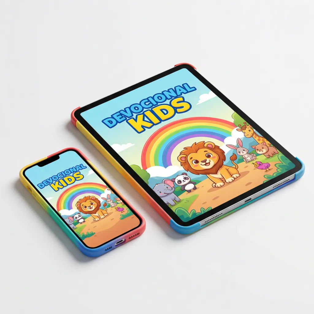 Exemplo de uso do Devocional Infantil